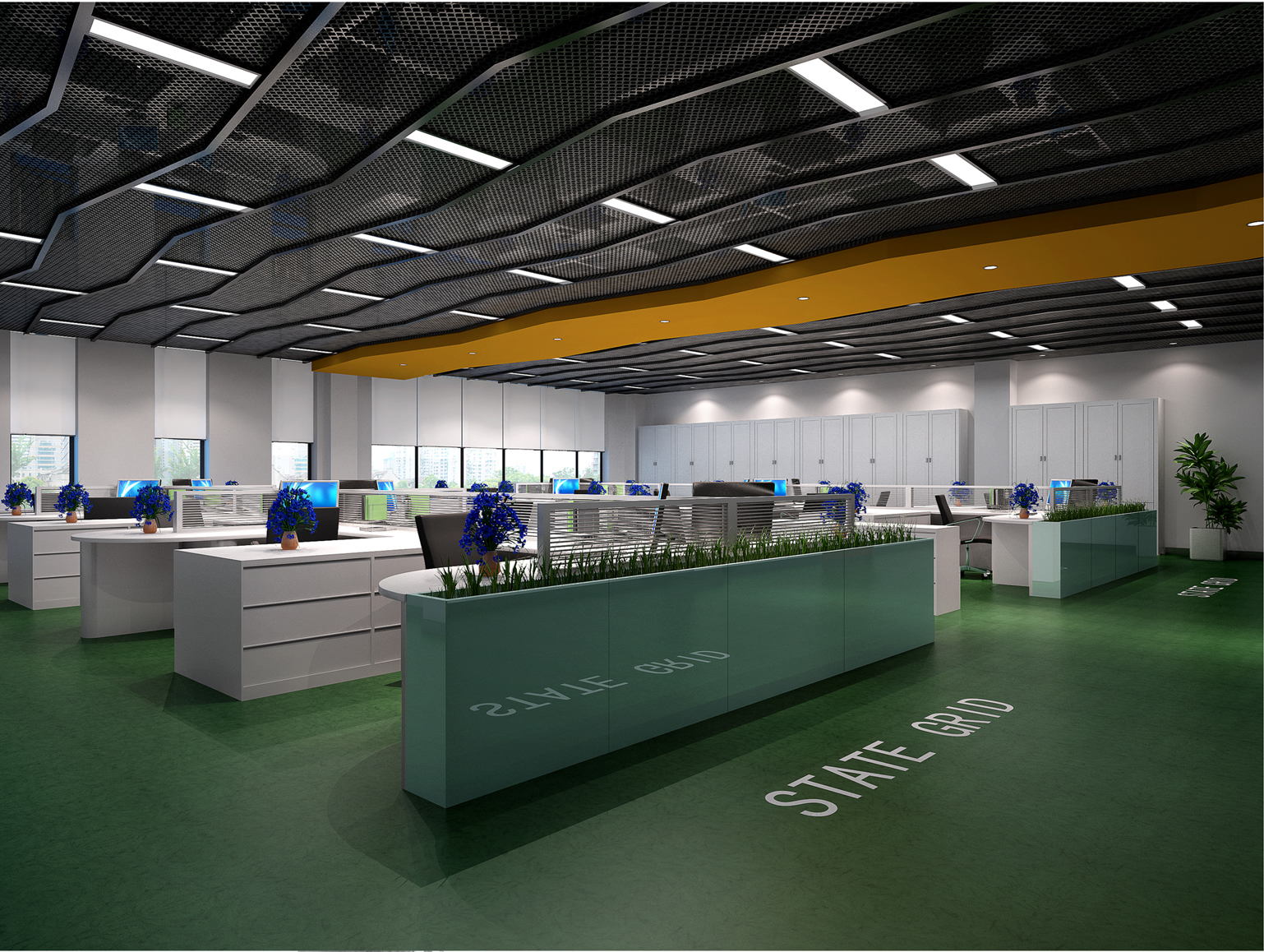 國(guó)家電網(wǎng)裝飾設(shè)計(jì)(圖2)