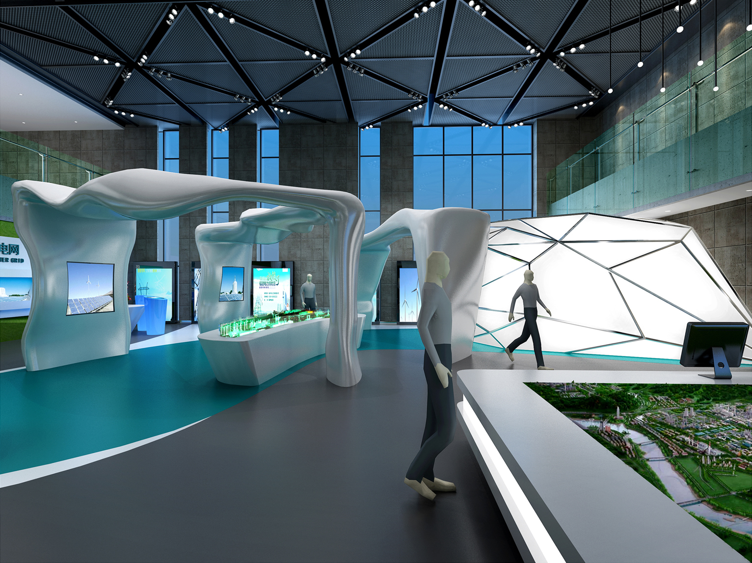 國(guó)家電網(wǎng)裝飾設(shè)計(jì)(圖6)